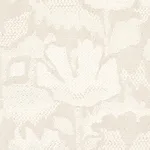Schumacher 83451 Wild Flower Ivory fabric swatch