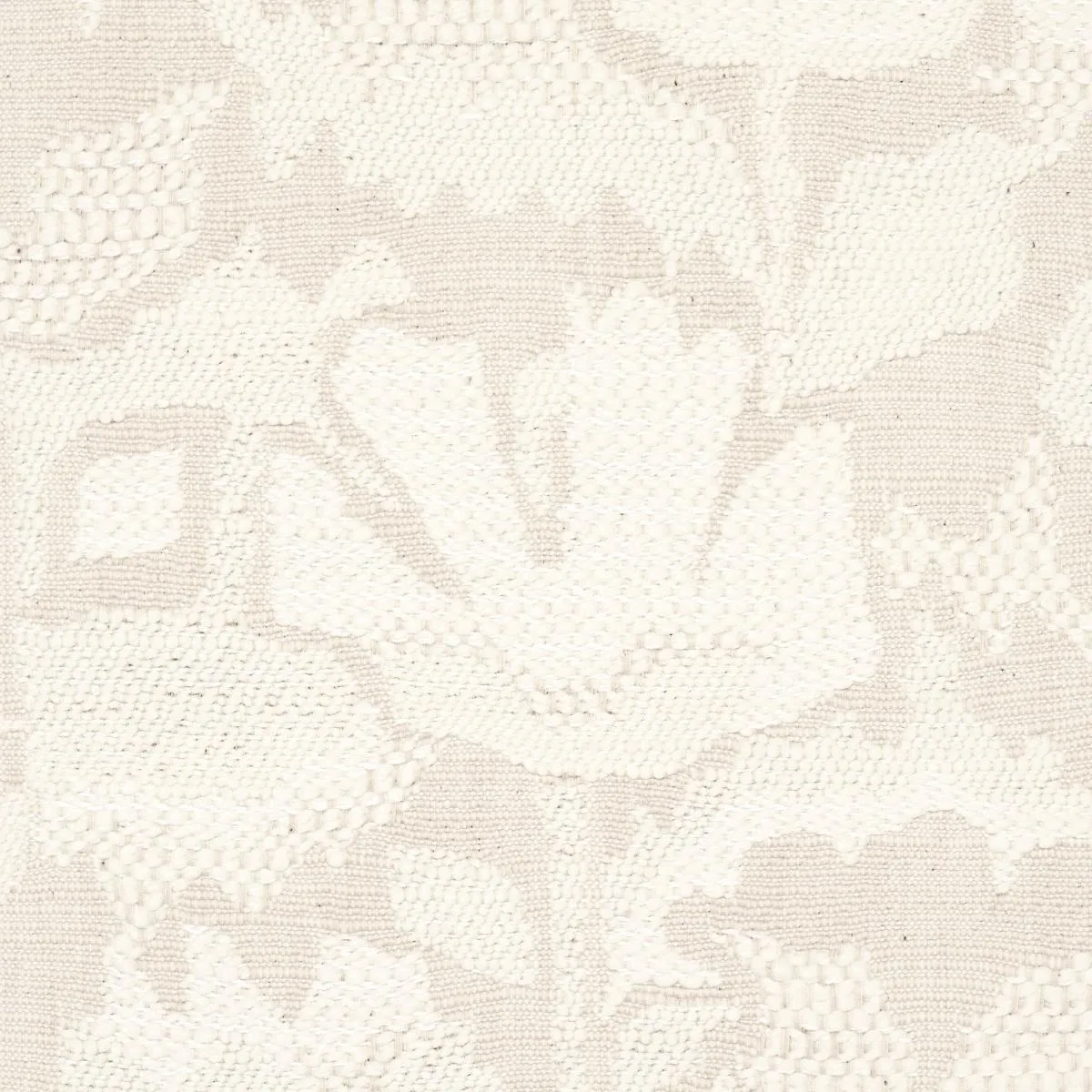 Schumacher 83451 Wild Flower Ivory fabric swatch