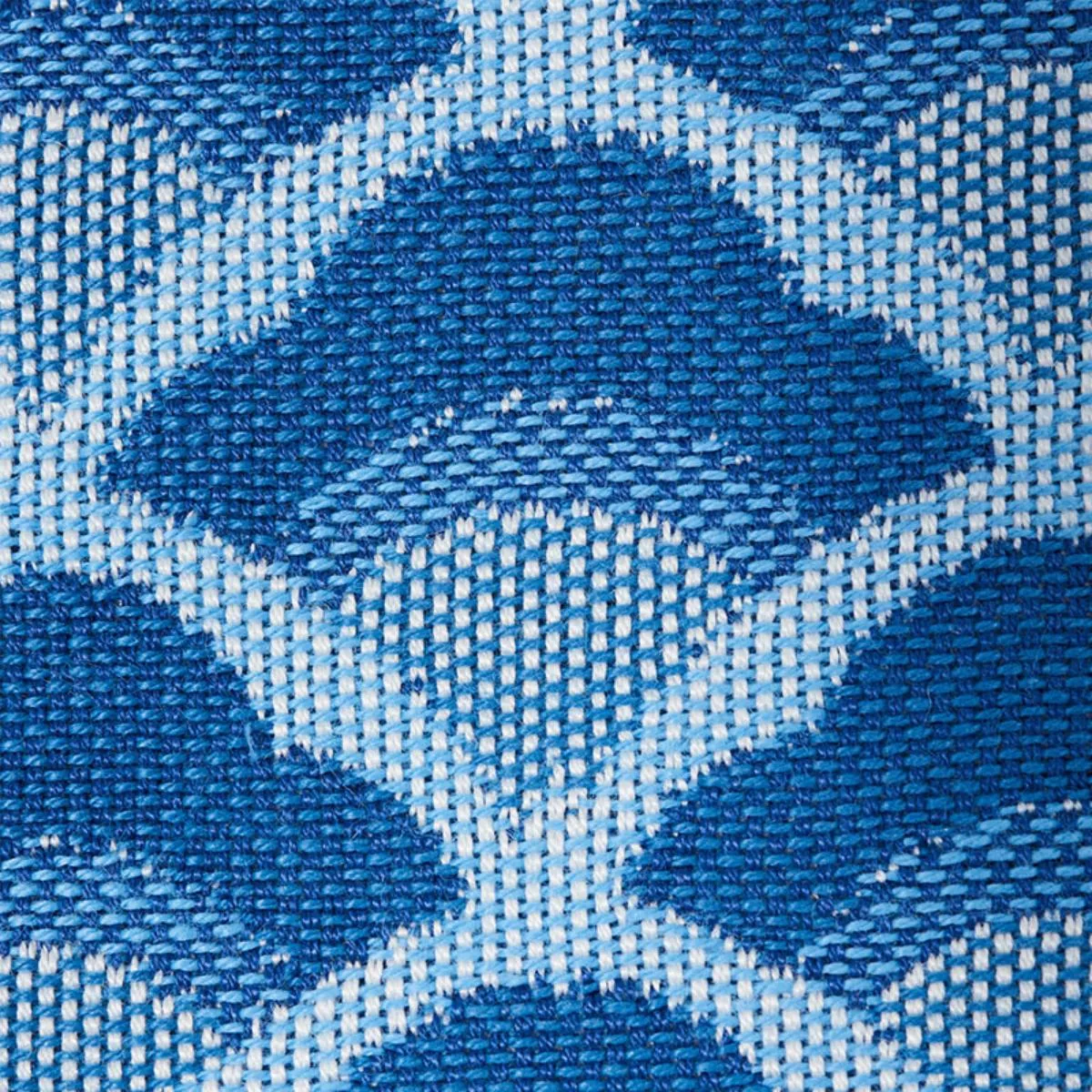 Schumacher 77180 Wilhelm Blue fabric swatch