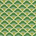 Schumacher 77182 Wilhelm Kelly Green fabric swatch
