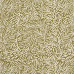 Schumacher 182181 Willow Leaf Moss fabric swatch