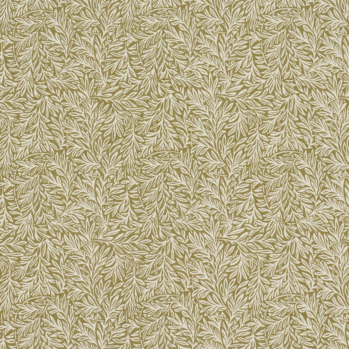 Schumacher 182181 Willow Leaf Moss fabric swatch