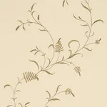 Schumacher 183200 Winding Wheat Yellow fabric swatch
