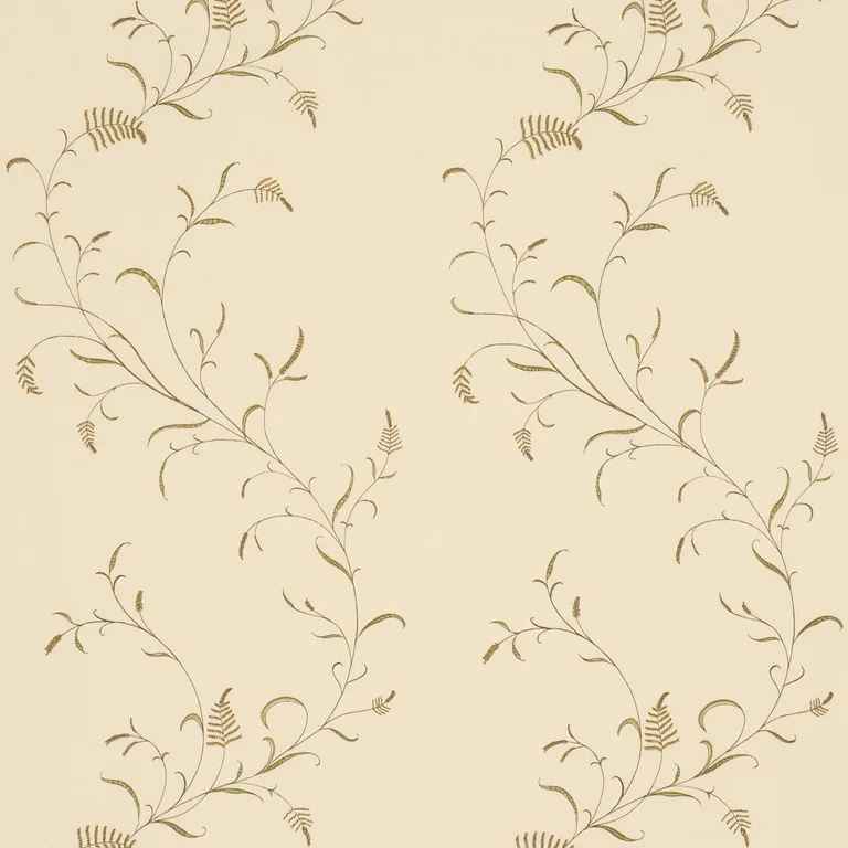 Schumacher 183200 Winding Wheat Yellow fabric swatch