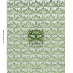 Schumacher 80084 Woodland Leopard Velvet Emerald fabric swatch