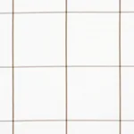 Schumacher 83030 Woodman Check Berber Brown fabric swatch