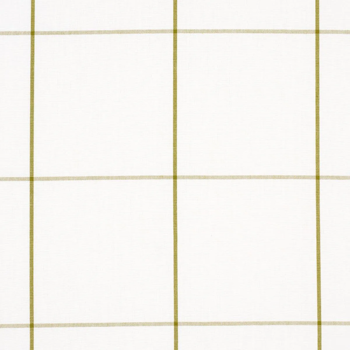 Schumacher 83033 Woodman Check Olive fabric swatch