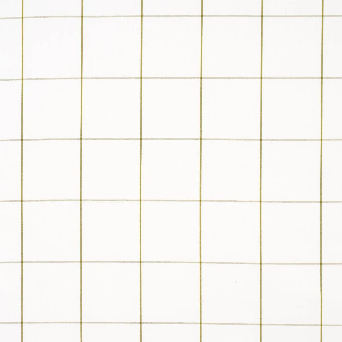 Schumacher 83033 Woodman Check Olive fabric swatch