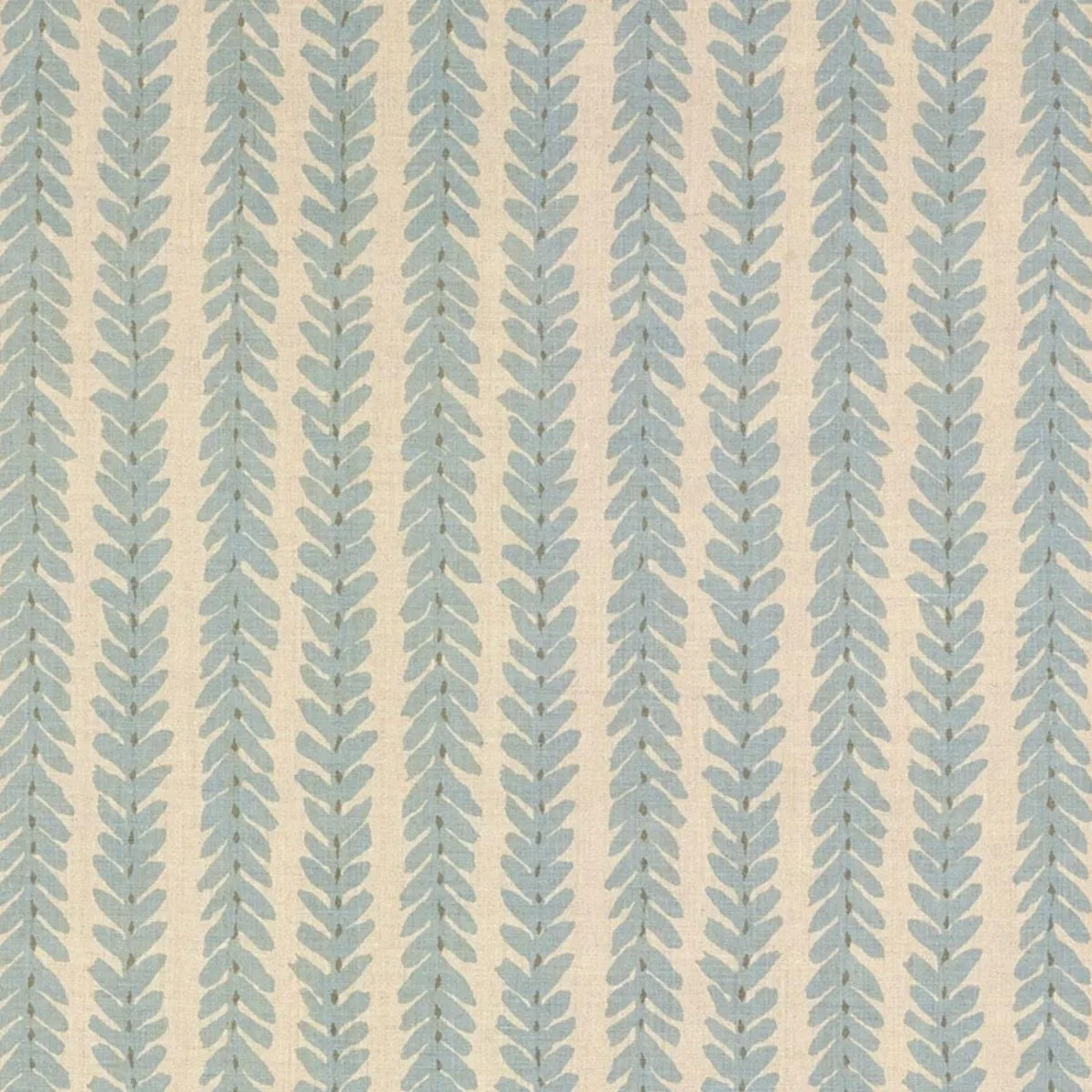 Schumacher WOOD001 Woodperry Blue fabric swatch
