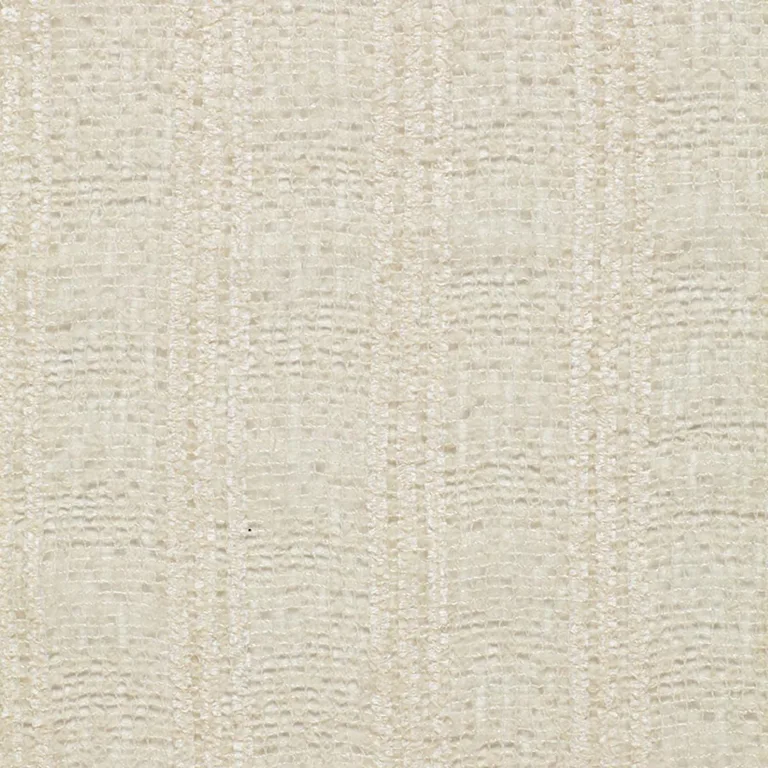 Schumacher 2611530 Wool & Mohair Stripe Cream fabric swatch