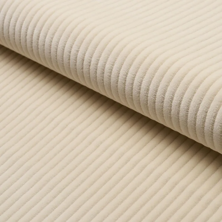 Schumacher 80455 Wyatt Corduroy Buff fabric swatch
