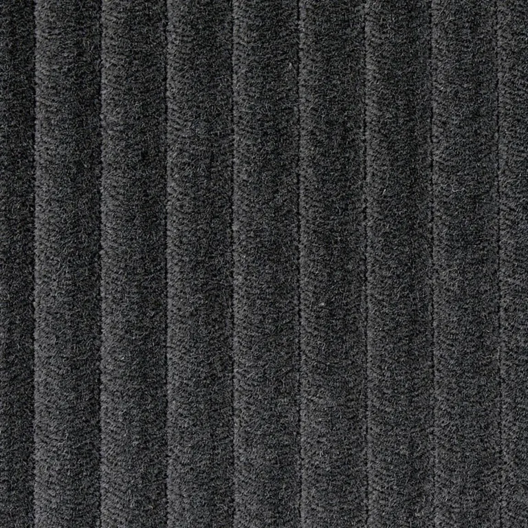 Schumacher 80450 Wyatt Corduroy Elephant Grey fabric swatch