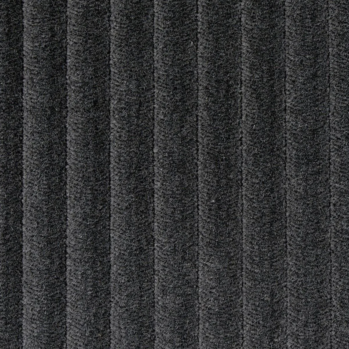 Schumacher 80450 Wyatt Corduroy Elephant Grey fabric swatch