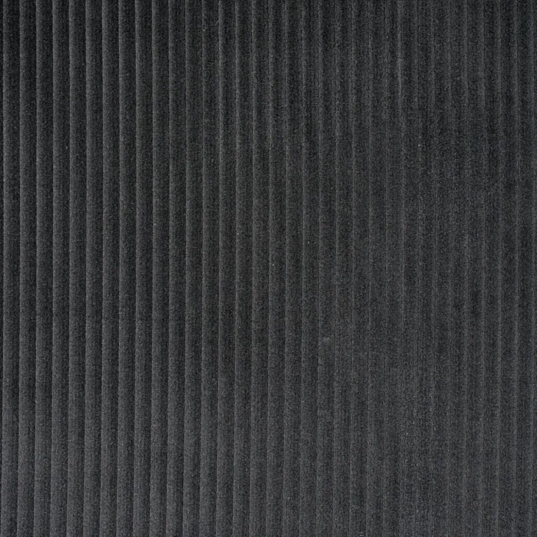 Schumacher 80450 Wyatt Corduroy Elephant Grey fabric swatch