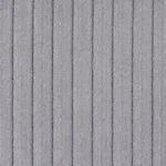 Schumacher 80451 Wyatt Corduroy Steel Grey fabric swatch