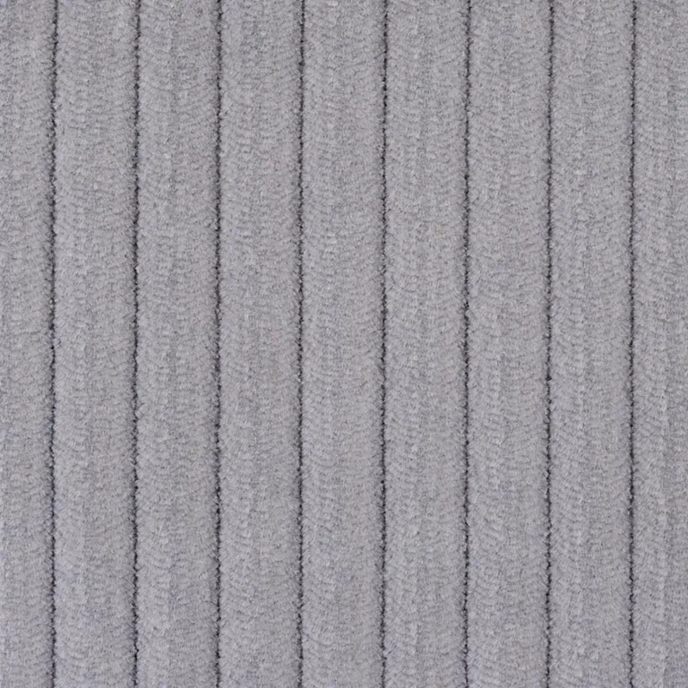 Schumacher 80451 Wyatt Corduroy Steel Grey fabric swatch