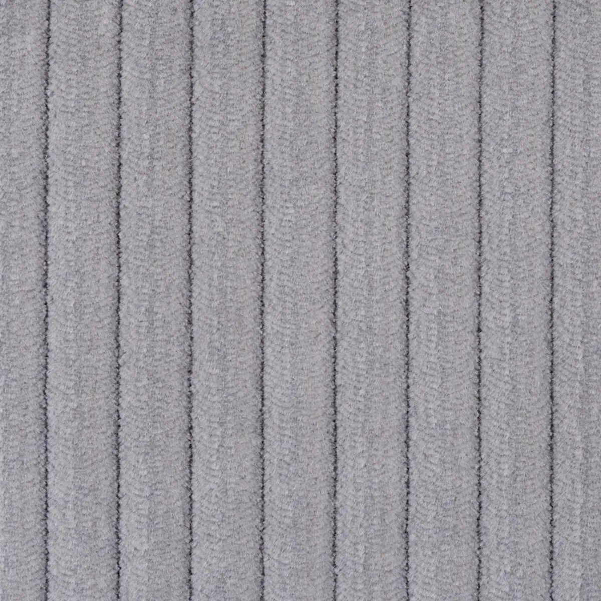 Schumacher 80451 Wyatt Corduroy Steel Grey fabric swatch
