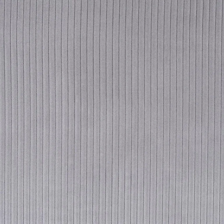 Schumacher 80451 Wyatt Corduroy Steel Grey fabric swatch