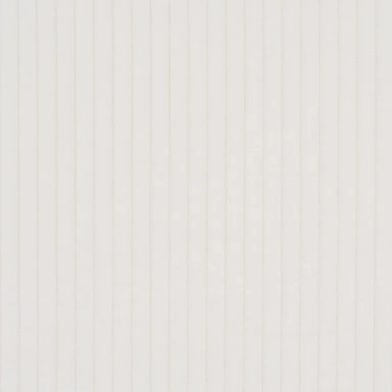 Schumacher 80456 Wyatt Corduroy Winter White fabric swatch