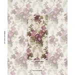 Schumacher 178115 Wycombe Park Aubergine fabric swatch