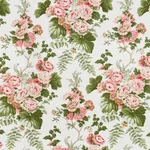 Schumacher 178112 Wycombe Park Pink fabric swatch
