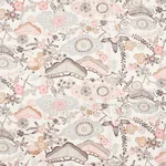 Schumacher 177012 Yume Blush fabric swatch