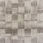 Schumacher 73961 Zagros Velvet Taupe fabric swatch
