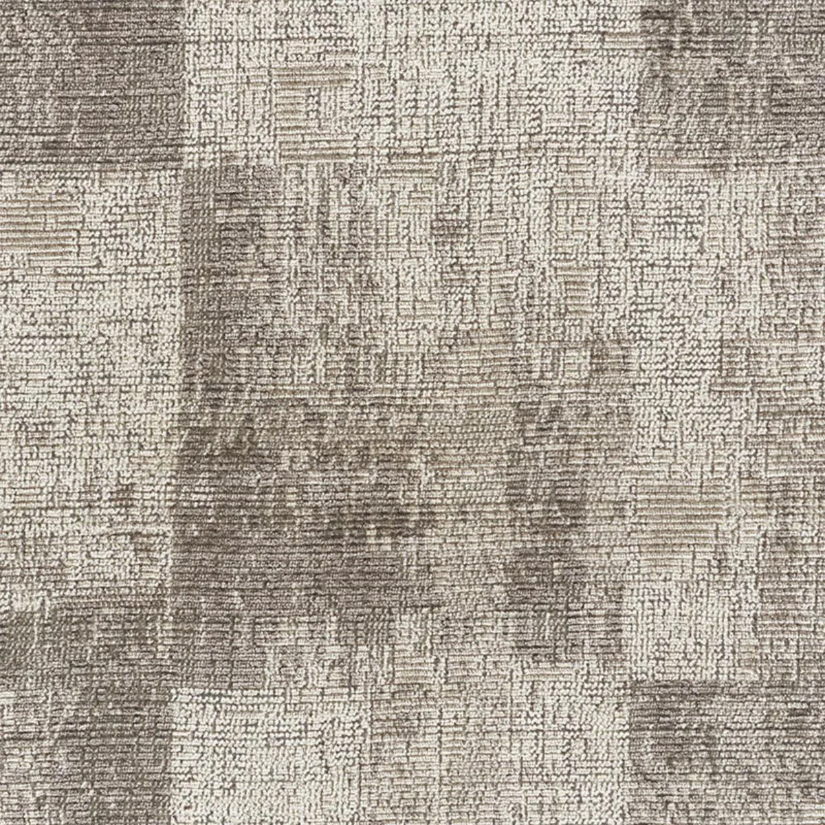 Schumacher 73961 Zagros Velvet Taupe fabric swatch