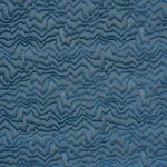 Schumacher 83022 Zambezi Velvet Slate Blue fabric swatch