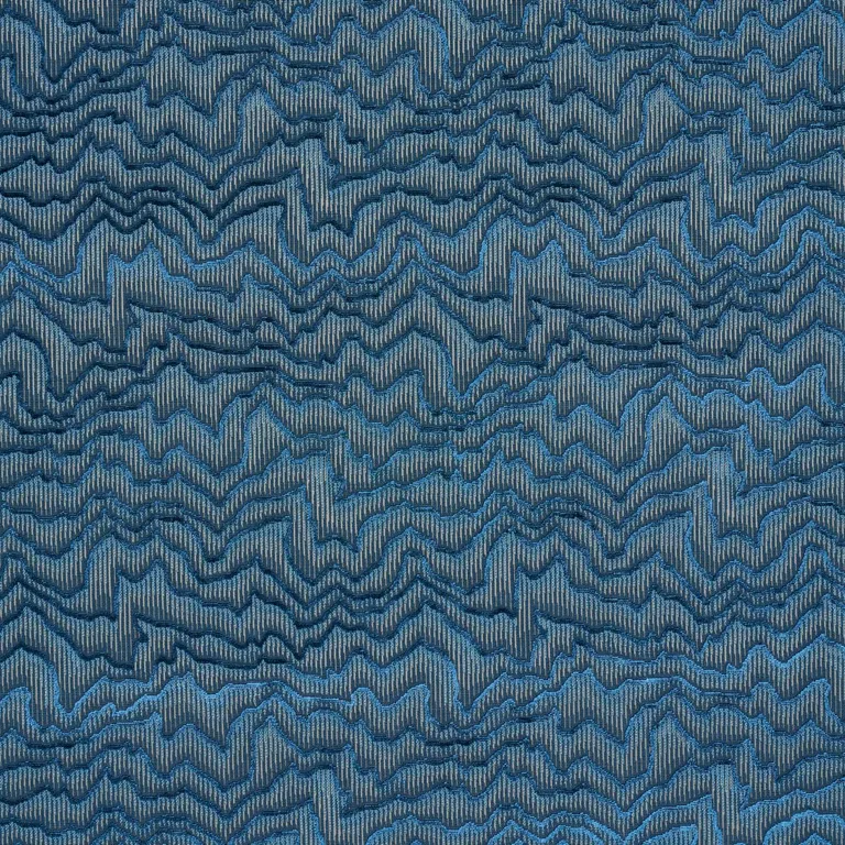 Schumacher 83022 Zambezi Velvet Slate Blue fabric swatch