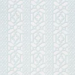 Schumacher 175746 Zanzibar Trellis Matte Winter Mint fabric swatch