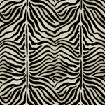 Schumacher 43492 Ze'bre éPinglé Java/Ivory fabric swatch