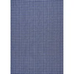 Schumacher 79070 Zealand Check Denim fabric swatch