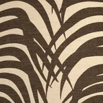 Schumacher 174970 Zebra Palm Java fabric swatch