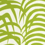 Schumacher 82780 Zebra Palm Woven Indoor/Outdoor Green fabric swatch