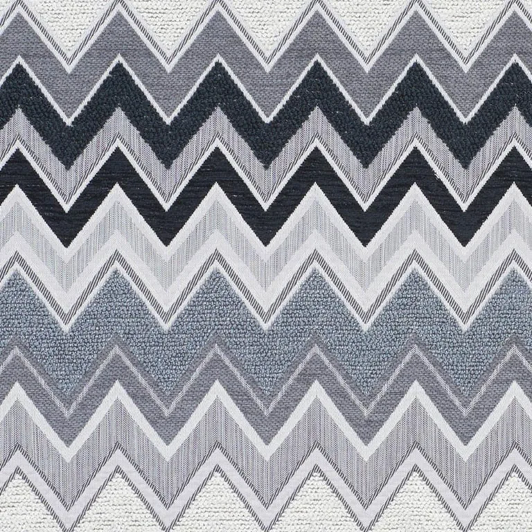 Schumacher 76302 Zenyatta Mondatta Ii Charcoal fabric swatch