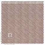 Schumacher 178020 Zeppelin Brown fabric swatch