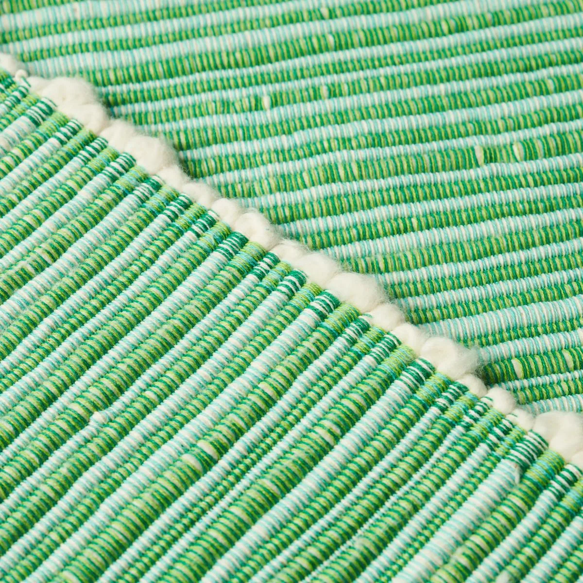 Schumacher 81371 Zeta Handwoven Texture Green fabric swatch