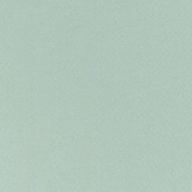 Schumacher 55452 Zig-Zag Aquamarine fabric swatch