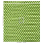 Schumacher 174488 Ziggurat Green fabric swatch