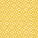 Schumacher 174489 Ziggurat Yellow fabric swatch