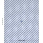 Schumacher 87611 Zilla Stripe Blues fabric swatch