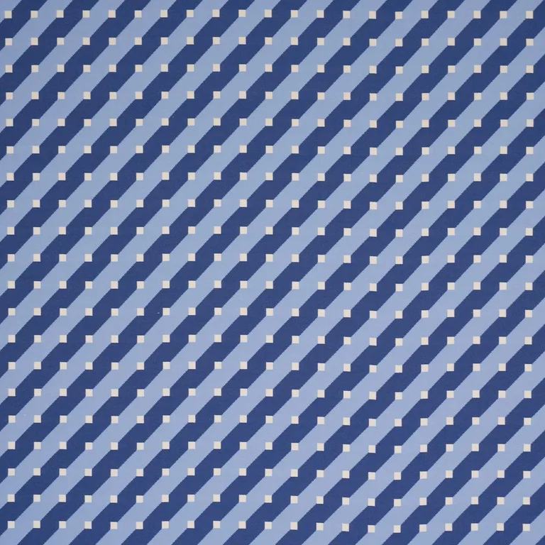Schumacher 87611 Zilla Stripe Blues fabric swatch