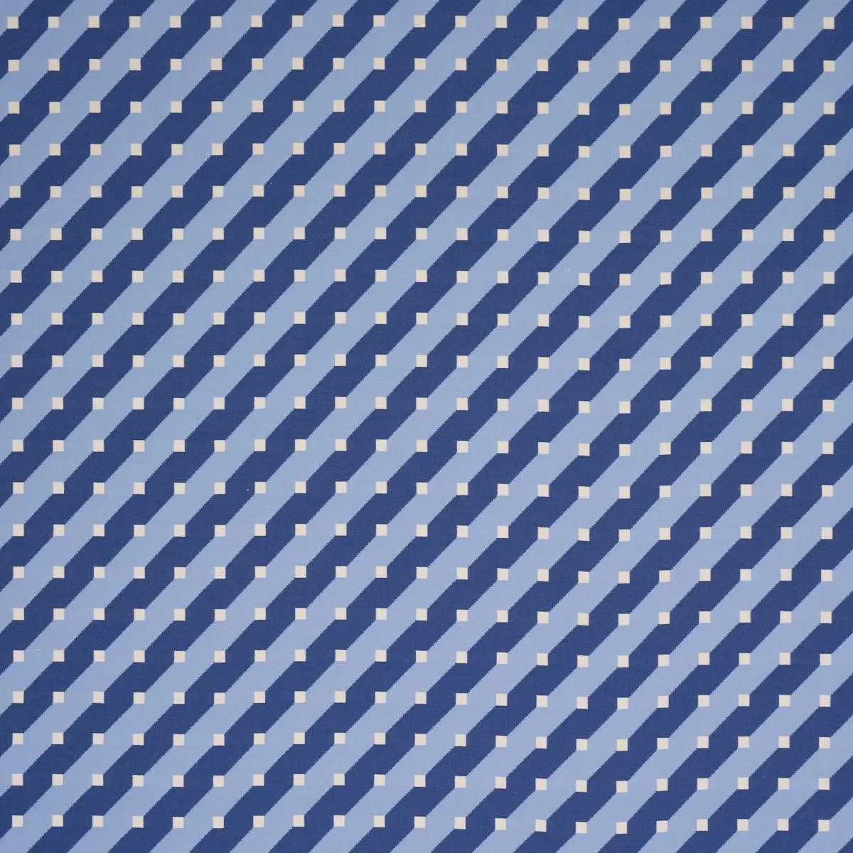 Schumacher 87611 Zilla Stripe Blues fabric swatch