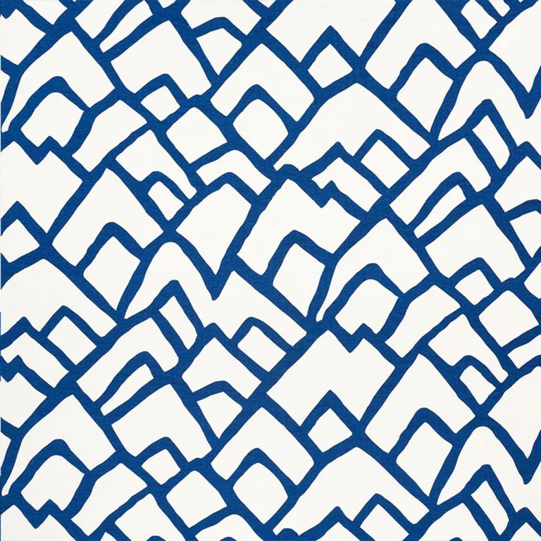 Schumacher 2644334 Zimba Marine fabric swatch