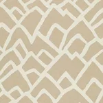 Schumacher 2644333 Zimba Natural fabric swatch