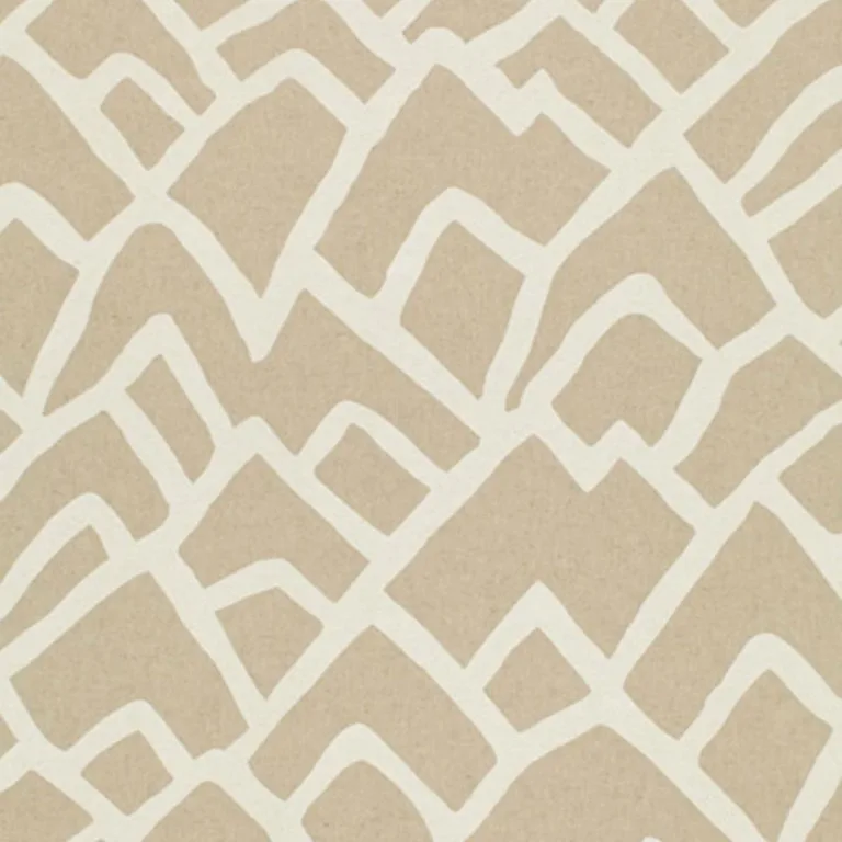 Schumacher 2644333 Zimba Natural fabric swatch