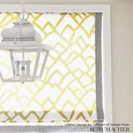 Schumacher 2644331 Zimba Orange fabric swatch