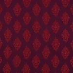 Schumacher 70224 Zinda Embroidery Berry fabric swatch