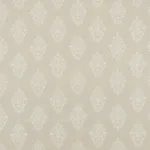 Schumacher 70220 Zinda Embroidery Sand fabric swatch